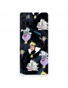 Funda para Oppo A91 Oficial de Disney Villanas Patrón - Villanas Disney