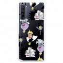 Funda para Oppo Find X2 Neo Oficial de Disney Villanas Patrón - Villanas Disney