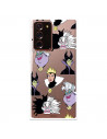 Funda para Samsung Galaxy Note 20 Ultra Oficial de Disney Villanas Patrón - Villanas Disney