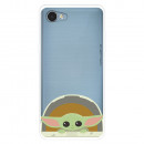 Funda para LG Q6 Oficial de Star Wars Baby Yoda Sonrisas - The Mandalorian