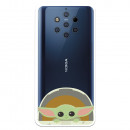 Funda para Nokia 9 Oficial de Star Wars Baby Yoda Sonrisas - The Mandalorian