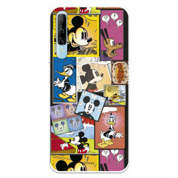 Funda para Honor 9X Oficial de Disney Mickey Comic - Clásicos Disney