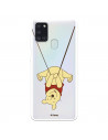 Funda para Samsung Galaxy A21S Oficial de Disney Winnie  Columpio - Winnie The Pooh