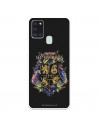 Funda para Samsung Galaxy A21S Oficial de Harry Potter Hogwarts Floral - Harry Potter