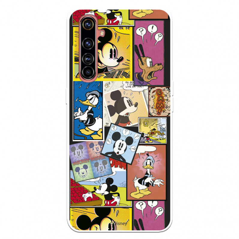 Funda para Realme X50 Pro Oficial de Disney Mickey Comic - Clásicos Disney