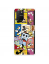 Funda para Samsung Galaxy S10 Lite Oficial de Disney Mickey Comic - Clásicos Disney