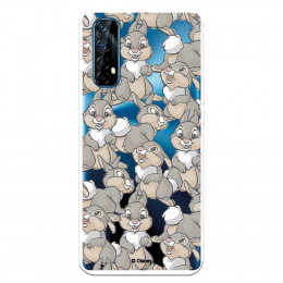 Funda para Realme 7 Oficial de Disney Tambor Patrones - Bambi