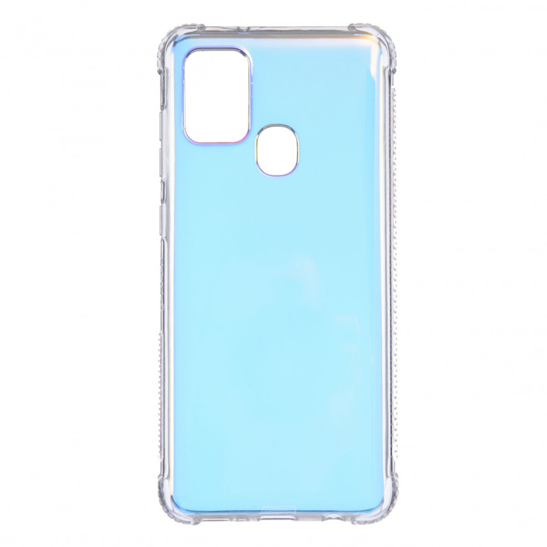 Funda para Samsung Galaxy A21S Iridiscente Transparente