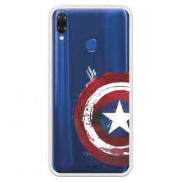 Carcasa Oficial Escudo Capitan America para Vsmart Joy 1 Plus- La Casa de las Carcasas