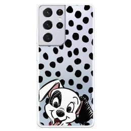 Funda para Samsung Galaxy S21 Ultra Oficial de Disney Cachorro Manchas - 101 Dálmatas