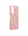 Funda para Huawei P Smart 2021 Brillantina Oro Rosa