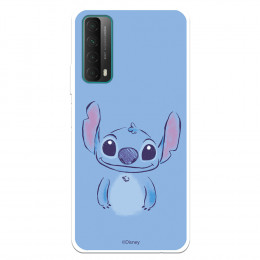 Funda para Huawei P Smart 2021 Oficial de Disney Stitch Azul - Lilo & Stitch