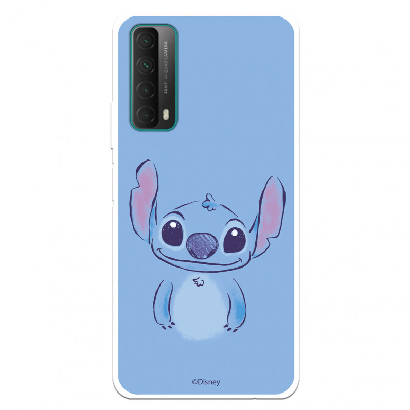 Funda para Huawei P Smart 2021 Oficial de Disney Stitch Azul - Lilo & Stitch