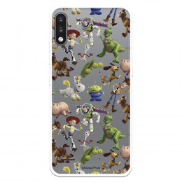 Funda para LG K22 Oficial de Disney Muñecos Toy Story Siluetas - Toy Story