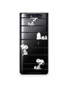 Funda para Samsung Galaxy A80 Oficial de Peanuts Snoopy rayas - Snoopy