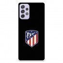 Atlético de Madrid Crest Czarne tło Etui Samsung Galaxy A72 5G - Oficjalna licencja Atlético de Madrid