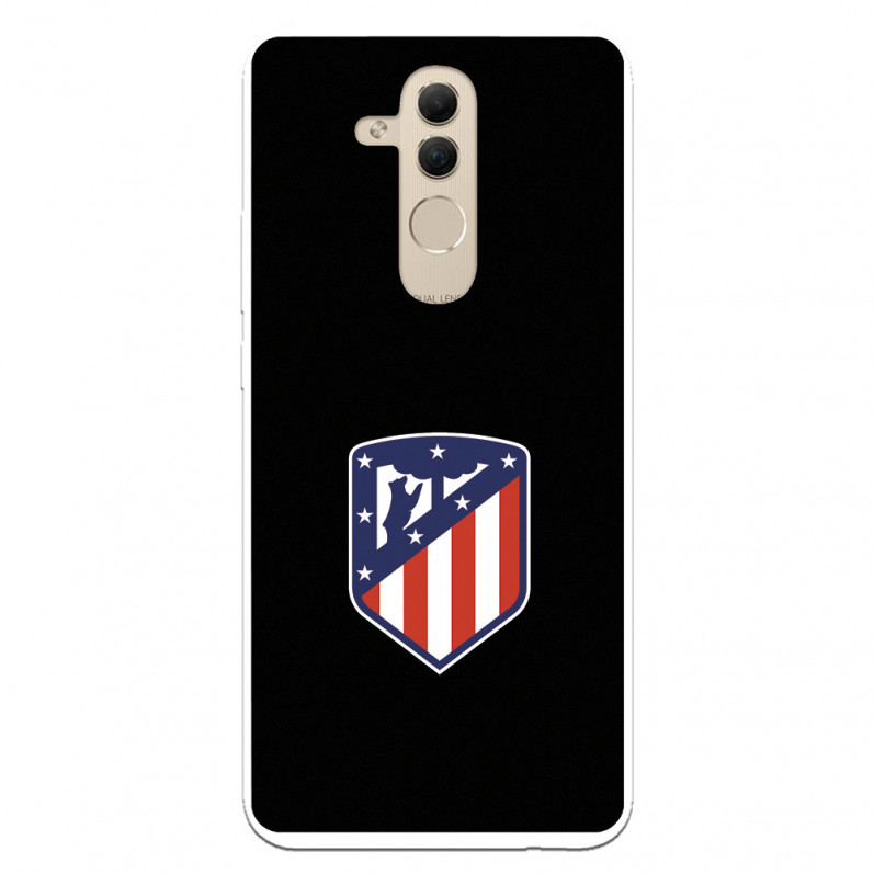 Atlético de Madrid Crest czarne tło Etui Huawei Mate 20 Lite — oficjalna licencja Atlético de Madrid