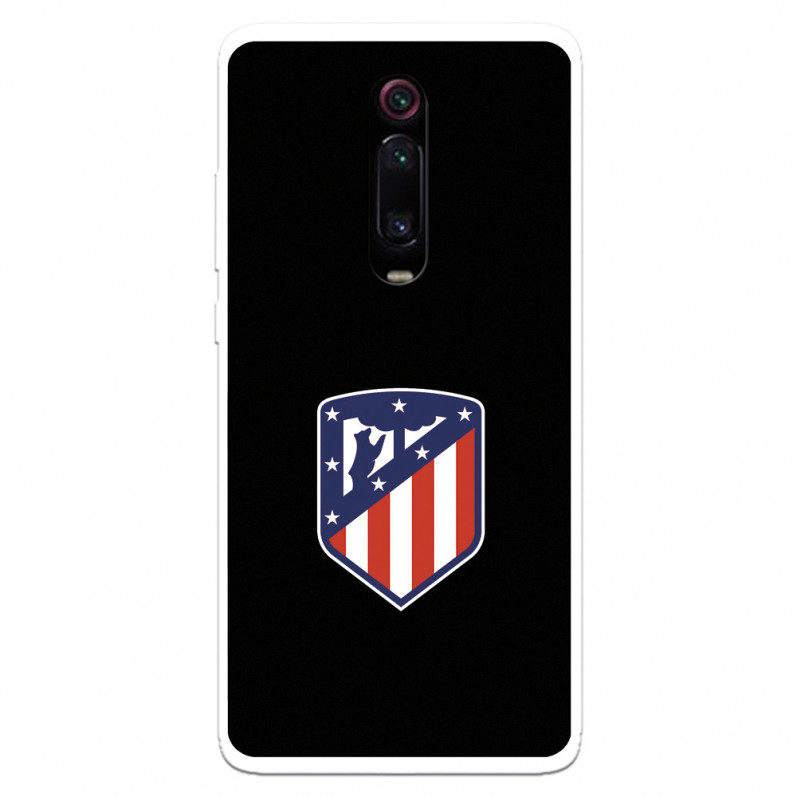 Etui Atlético de Madrid Crest do Xiaomi Mi 9T czarne tło – oficjalna licencja Atlético de Madrid