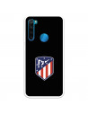 Etui Atlético de Madrid Crest do Xiaomi Redmi Note 8 czarne tło – oficjalna licencja Atlético de Madrid