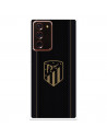 Atlético de Madrid Samsung Galaxy Note 20 Ultra Etui Gold Crest Czarne Tło - Oficjalna Licencjonowana Atlético de Mad