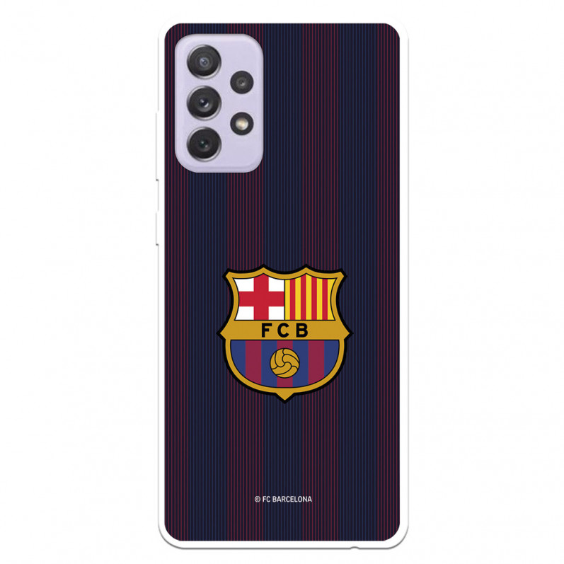 Etui FC Barcelona Samsung Galaxy A72 5G Blaugrana Lines — oficjalna licencja FC Barcelona