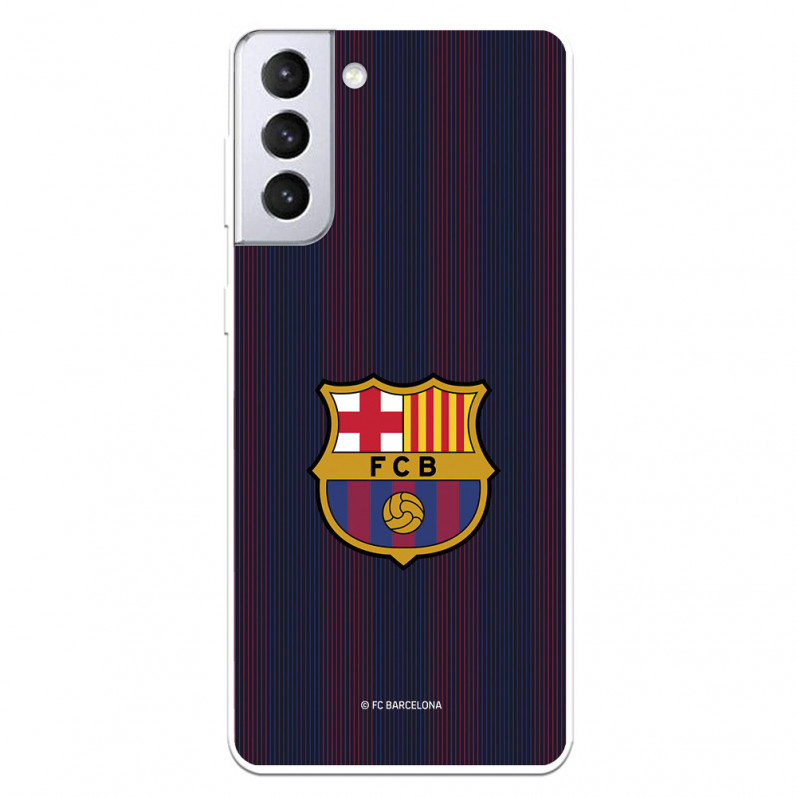 Etui FC Barcelona Samsung Galaxy S21 Plus Blaugrana Lines — oficjalna licencja FC Barcelona