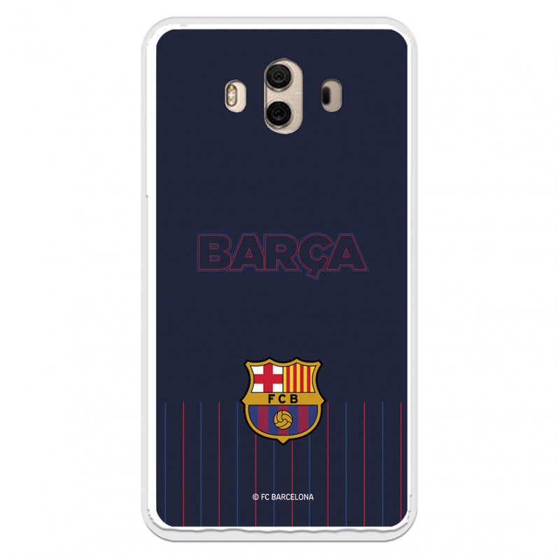 Etui FC Barcelona Barsa do Huawei Mate 10 Niebieskie tło — Oficjalna licencja FC Barcelona