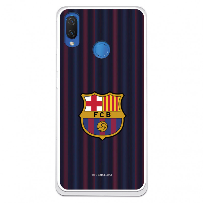 Etui FC Barcelona Huawei P Smart Plus Blaugrana Lines — oficjalna licencja FC Barcelona