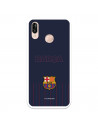 Etui FC Barcelona do telefonu Huawei P20 Lite Barsa Niebieskie tło — oficjalna licencja FC Barcelona