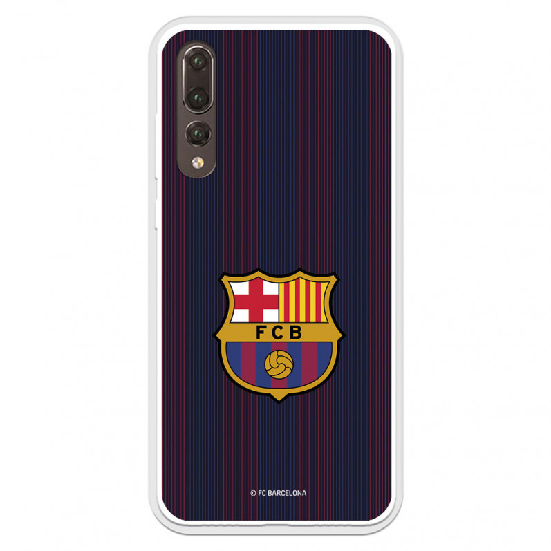 Etui FC Barcelona Huawei P20 Pro Blaugrana Lines — oficjalna licencja FC Barcelona