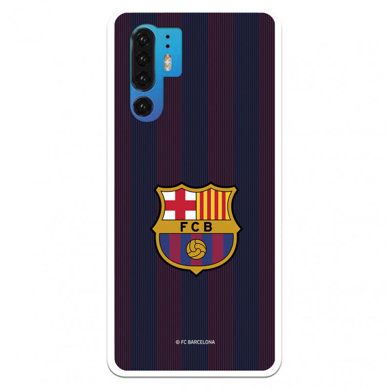 Etui FC Barcelona Huawei P30 Pro Blaugrana Lines — oficjalna licencja FC Barcelona