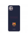 Etui FC Barcelona do telefonu Huawei P40 Lite Barsa Niebieskie tło — oficjalna licencja FC Barcelona