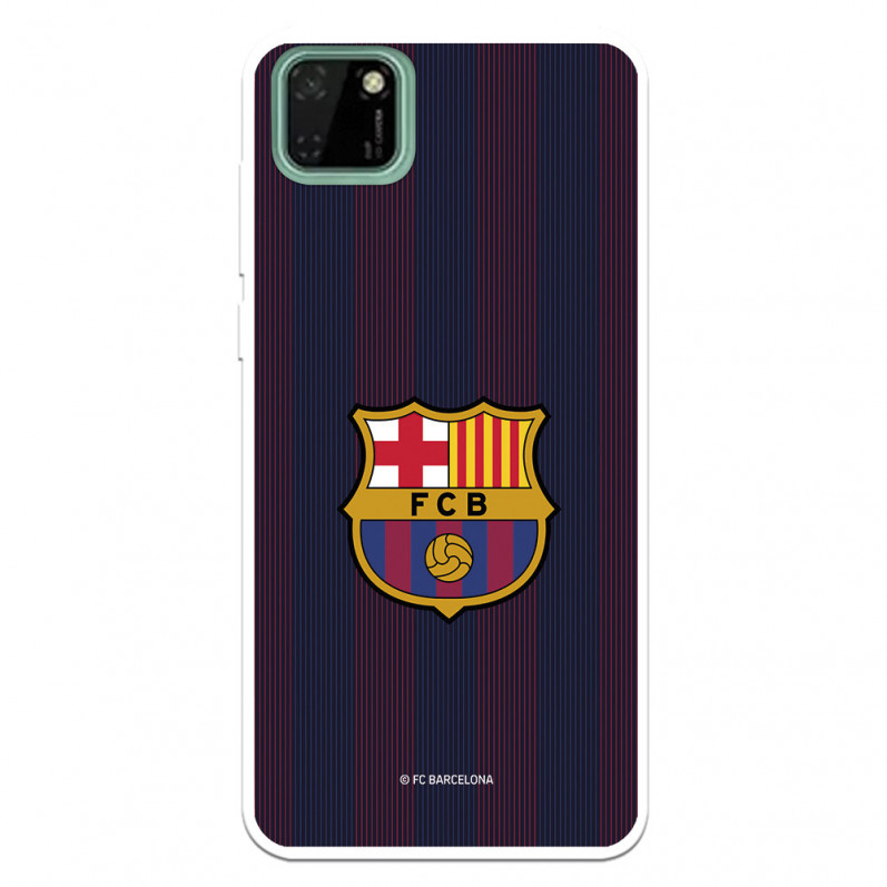 Futerał FC Barcelona Huawei Y5p Blaugrana Lines — oficjalna licencja FC Barcelona