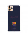 Etui FC Barcelona iPhone 11 Pro Max Barsa Niebieskie tło — Oficjalna licencja FC Barcelona