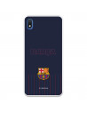 FC Barcelona Barsa Niebieskie tło Etui Samsung Galaxy A10 - Oficjalna licencja FC Barcelona