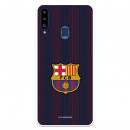 Etui FC Barcelona Samsung Galaxy A20S Blaugrana Lines — oficjalna licencja FC Barcelona