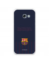 Etui Samsung Galaxy A5 2017 FC Barcelona Barsa Niebieskie tło - Oficjalna licencja FC Barcelona