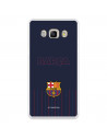 Etui Samsung Galaxy J5 2016 FC Barcelona Barsa Niebieskie tło - Oficjalna licencja FC Barcelona