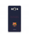 Etui Samsung Galaxy J7 2016 FC Barcelona Barsa Niebieskie tło - Oficjalna licencja FC Barcelona