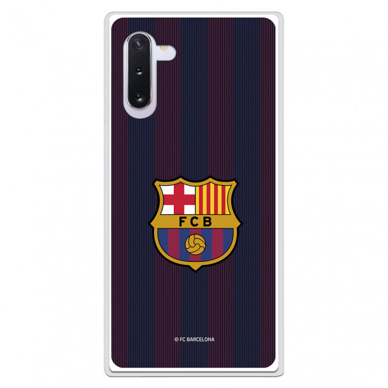 Etui FC Barcelona Samsung Galaxy Note10 Blaugrana Lines — oficjalna licencja FC Barcelona