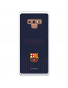 FC Barcelona Barsa Niebieskie tło Samsung Galaxy Note9 - Oficjalna licencja FC Barcelona