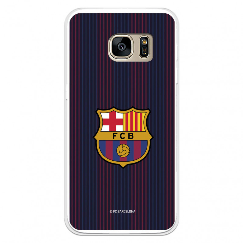 Etui FC Barcelona Samsung Galaxy S7 Blaugrana Lines — oficjalna licencja FC Barcelona