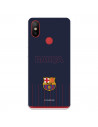 Etui do Xiaomi MI A2 FC Barcelona Barsa Niebieskie tło - Oficjalna licencja FC Barcelona