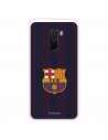 Futerał FC Barcelona Xiaomi Pocophone F1 Blaugrana Lines - oficjalna licencja FC Barcelona