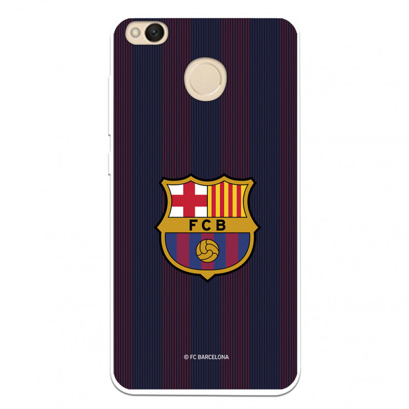 Etui FC Barcelona Xiaomi Redmi 4X Blaugrana Lines — oficjalna licencja FC Barcelona