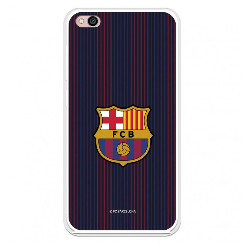 Etui FC Barcelona Xiaomi Redmi 5A Blaugrana Lines — oficjalna licencja FC Barcelona