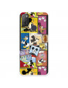 Funda para Alcatel 1S 2021 Oficial de Disney Mickey Comic - Clásicos Disney