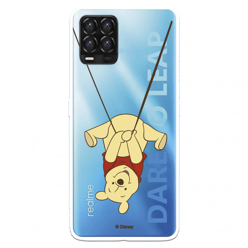 Fundaara Realme 8 Pro Oficial de Disney Winnie  Columpio - Winnie The Pooh