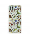 Funda para Samsung Galaxy A22 5G Oficial de Disney Muñecos Toy Story Siluetas - Toy Story