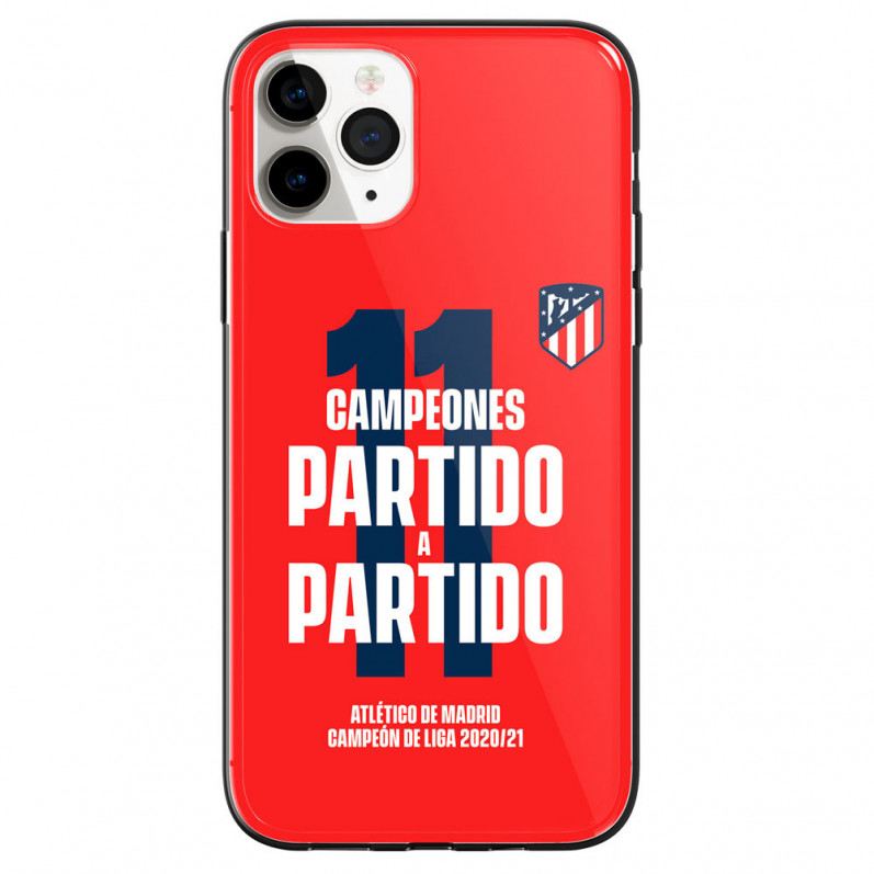 Sprawa mistrza LaLiga Atlético de Madrid - 11 „Partido a Partido” czerwone tło